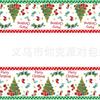 Nuevo mantel desechable para fiestas navideñas con temática de Papá Noel y muñeco de nieve, mantel decorativo para fiestas.
