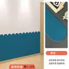 Pegatina de Pared Anticolisión Autoadhesiva Tatami Tapicería Suave Contorno de Pared Superficie de Pared Cubierta Fea Pegatina Decorativa de Pared Pegatina de Contorno de Pared Lateral para Aislamiento Frío