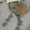Brincos de Sino com Franja Prata Vintage Boêmio Estilo Étnico Feminino Brincos de Brigadeiro da Savana Mongol