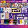 Kit de Material para Quilling para Iniciantes, Pintura em Quilling, Ferramentas Manuais DIY, Tiras de Papel para Quilling, Cola, Desenho Linear para Estudantes