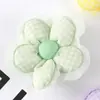 Lindo broche de flor color caramelo joyería corazón de niña accesorios para ropa diy tela accesorios de pasador para niños venta al por mayor