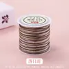 No. 72 Hilo de Cuerda de Jade y Hilo de Jade para Tejer, Pulsera de Cuerda Trenzada Hecha a Mano para DIY, Hilo de Cuerda Trenzada de Tienda de Oro, Venta Directa del Fabricante