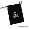 Turban de pirata máscara de feltro para os olhos adereços de fantasia turban caveira Festival Pirata Halloween Carnaval festa fantasia