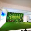 Pared Vegetal Simulada Pared de Plantas Verdes Pared de Fondo Floral de Eucalipto Milan Simulado Decoración de Pared Pared de Flores Simuladas de Plástico
