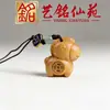 Pequeño Regalo del Año del Caballo: Yiming Xianyuan Madera Arcoíris Sándalo Púrpura Caballo del Zodiaco Cadena para Teléfono Colgante Encanto Creativo para Bolso