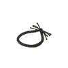 Ligas para el Cabello Trenzadas en Bloques de Color, Bandas Elásticas de Alta Elasticidad, Cuerdas Trenzadas Hechas a Mano Engrosadas, Cuerdas para el Cabello Anudadas al por Mayor