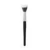 Brocha para rubor de tamaño grande pequeño con puntos de color, brocha para rubor de doble capa con cabeza plana, brocha de maquillaje de alta calidad con puntos de color, brocha de maquillaje al por mayor