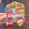 Llavero Original de Dibujos Animados Shin-Chan Serie Completa Lindo para Mochila de Estudiante Llavero de Coche Colgante Pequeño Venta al por Mayor