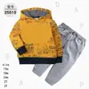 Comercio Exterior Ropa Infantil Primavera y Otoño Conjunto Infantil de Dos Piezas Material Sudadera Sudadera con Capucha Ropa Infantil para Bebés Ropa de Salida [Al por Mayor]