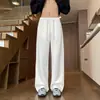 Pantalones Casuales para Hombre Nuevos de Primavera y Otoño 2025, Pantalones Deportivos Holgados Rectos de Pierna Ancha para Principios de Otoño