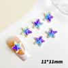 Dopamina estilo coreano macarrón estrella de mar luminosa joyería para uñas resina hecha a mano pasador creativo pendientes pequeños accesorios