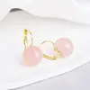 Diseño Fresco, Pendientes de Resina Color Gelatina, Simples Elegantes, Pendientes Populares Versátiles, Pendientes Personalizados de Primavera y Verano