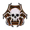Insignias navideñas de dibujos animados transfronterizas, gato, bruja, calavera, danza del león, broches divertidos de aleación, pines para ropa, venta al por mayor del fabricante