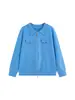 Suéter de Punto con Cuello Polo Talla Grande Estilo Old Money 2026 Invierno Gordito MM Minimalista Temperamento Chaqueta Casual Top para Mujer 25322