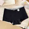 Pantaletas de Algodón Antibacterianas para Niña Dulce de 10A con Entrepierna Extendida, Cintura Media, Cómodas, Lazo Delicado, Boxer para Niña