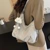 Bolso Casual de Superficie Suave de Gran Capacidad para Mujer 2026 Nueva Moda Mochila para Viajes Diarios Bolso Cruzado de Cubo Multiusos