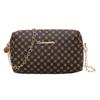 Bolso bandolera de cadena mini compacto de verano para mujer, bolsos de moda, bolso cuadrado pequeño estampado retro, dropshipping