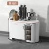 Porta cuchillos multifuncional, cuchillo para verduras, palillos, caja de condimentos integrada para el hogar, caja de almacenamiento, estante de almacenamiento de cocina