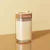 Vaso para Enjuague Bucal de Viaje, Caja de Almacenamiento para Artículos de Tocador, Vaso Portátil para Cepillado de Dientes para Viajes y Viajes de Negocios, Vaso de Enjuague Bucal Dopamina
