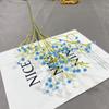 Simulación de decoración de boda de gypsophila estilo ins ramo de flores para sostener tacto de pegamento suave flores de simulación de gypsophila flores falsas al por mayor