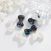 Lazo Acrílico Degradado de Dos Colores Cuentas Hecho a Mano Accesorios para Joyería DIY Gelatina Transparente Cuentas Sueltas Venta al por Mayor