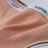 Tanga de Algodón Puro para Mujer Sexy Sin Costuras Cinturón de Letras Cómodo Transpirable Hilo T-String Ropa Interior para Mujer Venta al por Mayor Transfronteriza