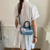 Bolso de Cilindro con Lunares Dulces para Mujer, Bolso de Mano Pequeño, Nueva Moda Versátil para Viajes Diarios Verano 2026 Bolso Cruzado