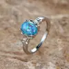 Anillo Aobao de cuatro garras nuevo para deseos transfronterizos, anillo simple de personalidad, lujo ligero, anillo de alta gama, anillo, una generación de cabello
