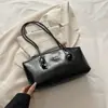 Bolsa de Alta Qualidade com Textura Grande Capacidade para Mulheres 2025 Nova Moda Bolsa de Ombro para o Dia a Dia Versátil Bolsa Tote Portátil para Sair
