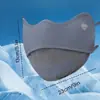 Mascarilla Facial de Seda de Hielo Anti-UV Malla Transpirable Velos Faciales para Ciclismo Senderismo Protección Facial 3D Refrigerante Viaje Montar Senderismo Mascarilla