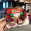 Gafas Navideñas Transfronterizas Decoración de Fiesta de Papá Noel Suministros Regalos para los Ojos de Niños Estilo Creativo Lindo