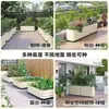 Envío gratis maceta de aleación de aluminio para cultivar verduras, maceta de jardín, bancal de aleación de aluminio para jardín de patio exterior