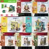 Presentes para Instituições de Treinamento para Renovação, Brinquedos DIY para Meninos e Meninas, Blocos de Construção de Partículas Pequenas, Resgate de Pontos
