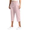 Sudeste Asiático Transfronterizo Primavera y Verano Cintura Elástica Casual Pantalones Cortos Simples Talla Grande Holgados Rectos Comercio Exterior Mayorista