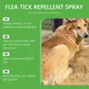 Yegbong Spray Desparasitante Externo para Mascotas Spray de Limpieza Suave para Ácaros y Pulgas en Mascotas Spray para el Cuidado del Pelaje