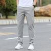 Calças Casuais Jovens da Moda Primavera e Verão Finas Masculinas Largas Retas Calças Sociais Novas Calças Compridas de Trabalho Masculinas