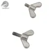 304 Perno Mariposa Accesorios para asta de bandera Acero Inoxidable Tuerca Mariposa Fija 304 Tornillo de Mano 10mm15mm