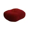 Almofada Futon de Tecido para Meditação no Chão, Simples Estilo Creme Tatame para Janela de Canto, Sala de Estar, Quarto, Banquinho Baixo Espessado