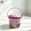 Cubo con tapa para incienso repelente de mosquitos en stock, seguro y a prueba de fuego para uso doméstico, cubo de hojalata creativo para exteriores anti-quemaduras, portátil para uso en exteriores