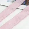 Renda de Franja de Poliéster Xcolorida de 2,5 cm para Brincos, Roupas, Decoração de Almofadas, Acessórios de Renda com Borla