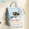 Bolsa Impermeável para Pendurar Roupas no Banheiro Bolsa de Armazenamento de Roupas para Banheiro e Chuveiro Bolsa de Armazenamento de Roupas para Banheiro de Dormitório