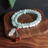 Nueva pulsera china de moda Joker estilo nacional Good Things Peanut doble círculo cristal pulsera dopamina explosiones vivas