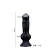 Cachorro sexual pênis simulação pênis grande em forma de plug anal ventosa masturbação pênis plug anal produtos sexuais para adultos uma geração de cabelo