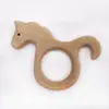 Suministro directo de fábrica palo para morder dientes de bebé Madera de haya diente calmar forma de animal palo para morder dientes morder música