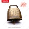 Novo sino de vaca anti-perdido pet bell acessórios de metal artesanal diy presente de Natal sino de ferro fabricantes atacado