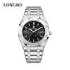 Nuevo reloj para hombre Longbo, reloj de pulsera de moda de negocios para hombre, venta directa de fábrica TK 83828 Longbo