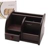 Portalápices de madera Xingli 5018 con cajón para oficina, decoración de escritorio, regalo, papelería de aprendizaje
