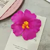 Clip para el Cabello de Flor de Hibisco Modelo Nuevo 2026 para Mujer, Pin Lateral con Ambiente de Sesión de Fotos en la Costa, Pin de Pico de Pato Lateral, Accesorio para el Cabello, Flor para el Cabello, Pasador