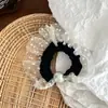 Coleção Liquidação Scrunchies de Tecido Estilo Coreano Laços Fofos de Bolinhas Elásticos de Cabelo de Tecido Elásticos de Rabo de Cavalo