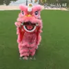 Danza del León Traje de Lana Accesorios León Pequeño León del Sur Danza del León Infantil Cabeza de León Versión Suprema León Danza León